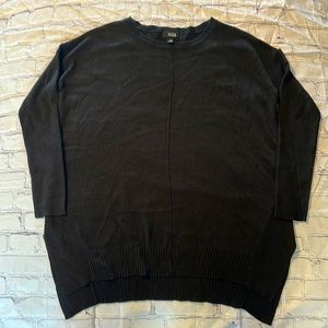 Black Ana Tunic Sweater Like New XL